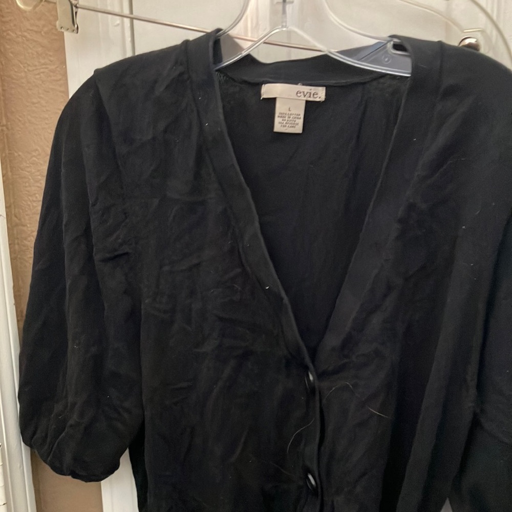 FINAL MARKDOWN Evie short sleeved cardigan large